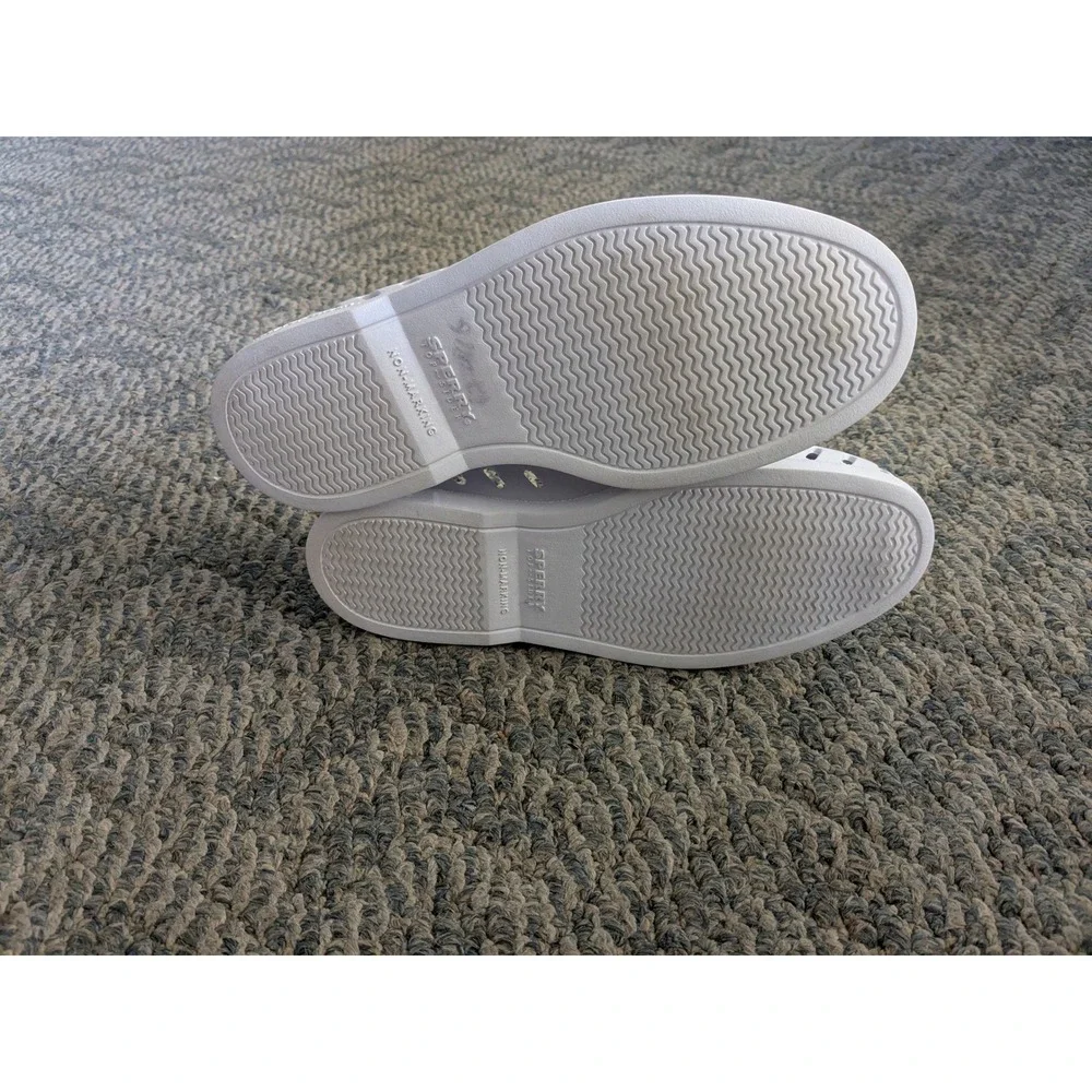 Sperry Top-Sider Authentic Original Float White Boat Shoes Slip On Water Shoes